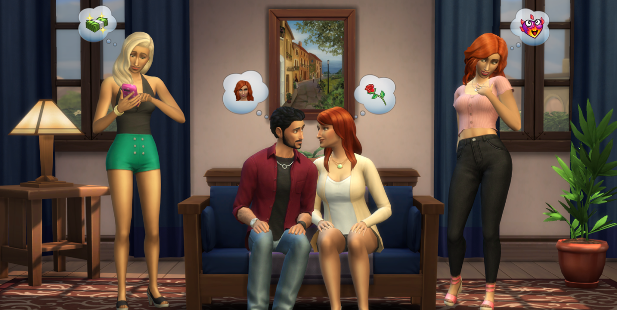 the sims 4, caliente family