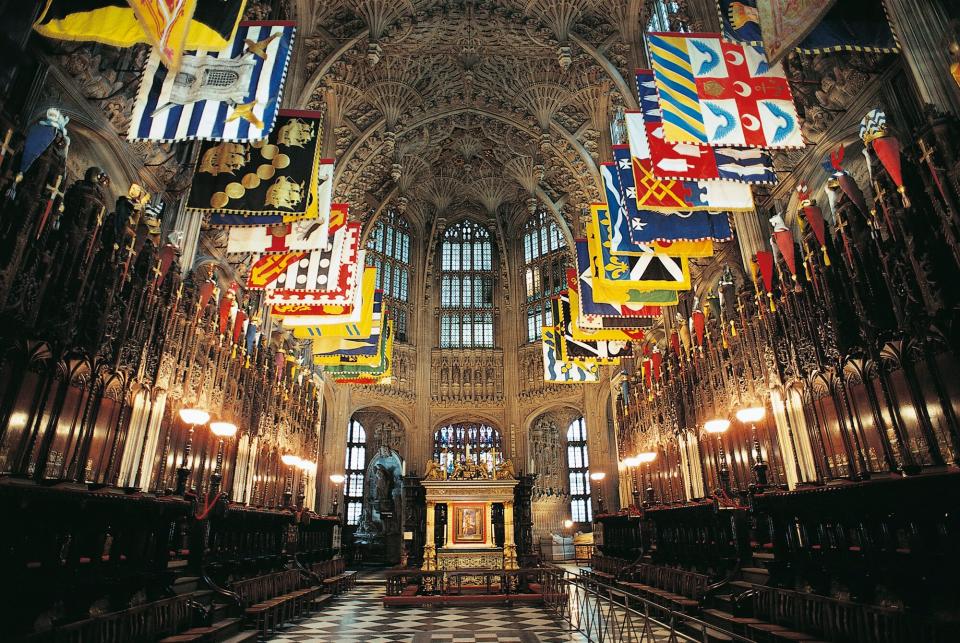 Interior of Westminster Abbey (UNESCO World Heritage List, 1987), London, England, United Kingdom.