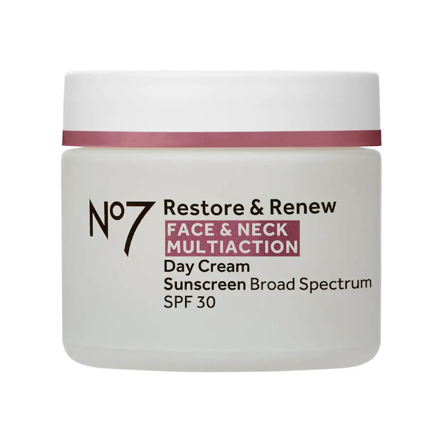 no7 Restore & Renew Multi Action Face & Neck Day Cream SPF 30
