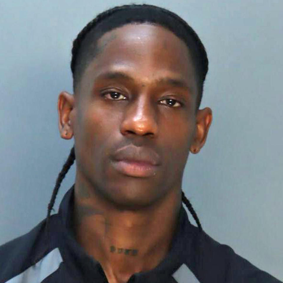 Booking photo for Travis Scott (Miami Dade Jail)