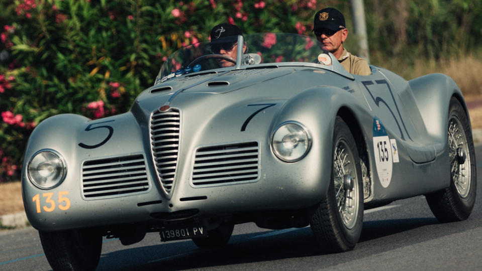The one-off 1947 Alfa Romeo 6C 2500 SS Spider Corsa by Colli. - Credit: Milad Abedi
