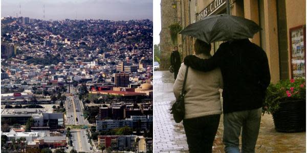 Pronostican posibilidad de lluvia para Tijuana este jueves y viernes 