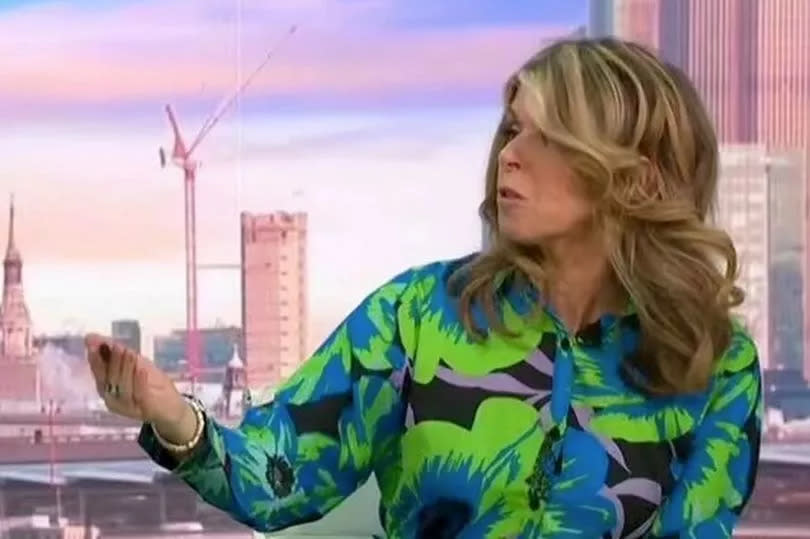 Good Morning Britain presenters Kate Garraway and Rob Rinder debate on air