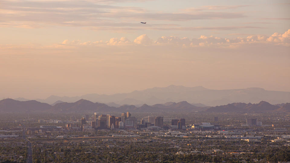 Downtown Phoenix.