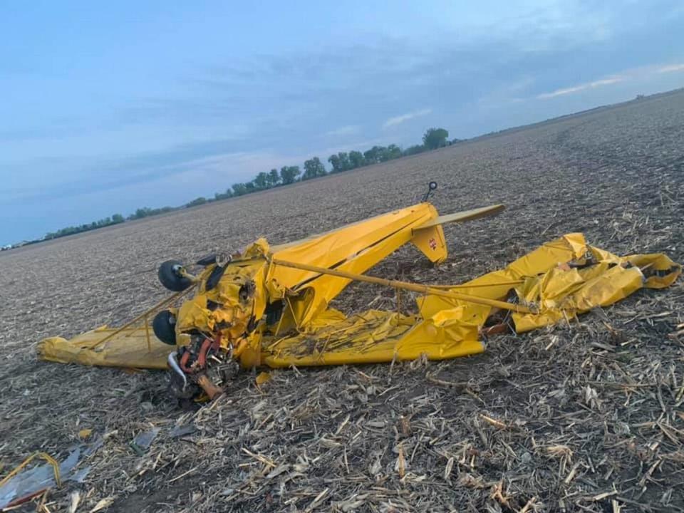 A plane crashed Tuesday in Central City, Nebraska, after it took off without a pilot.