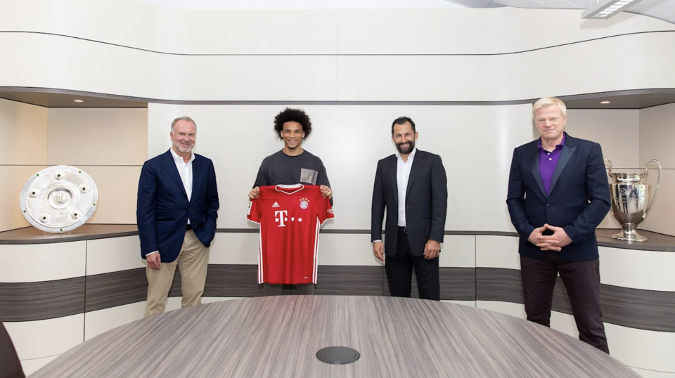 Der FC Bayern hat Leroy Sané verpflichtet. (Bild: FC Bayern)