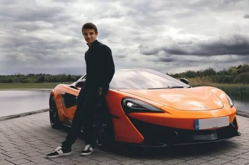 Lando Norris McLaren GT