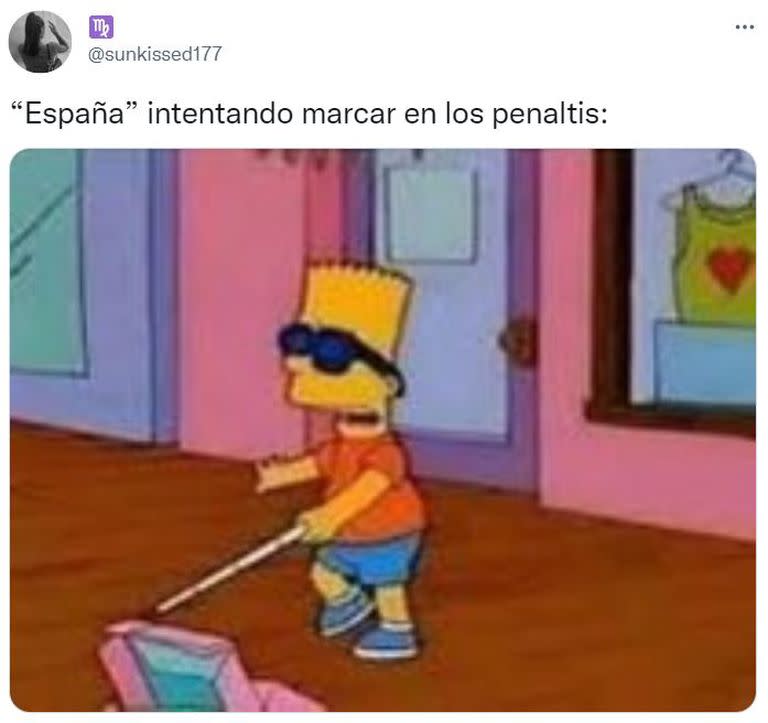 Los memes de la eliminación de España ante Marruecos