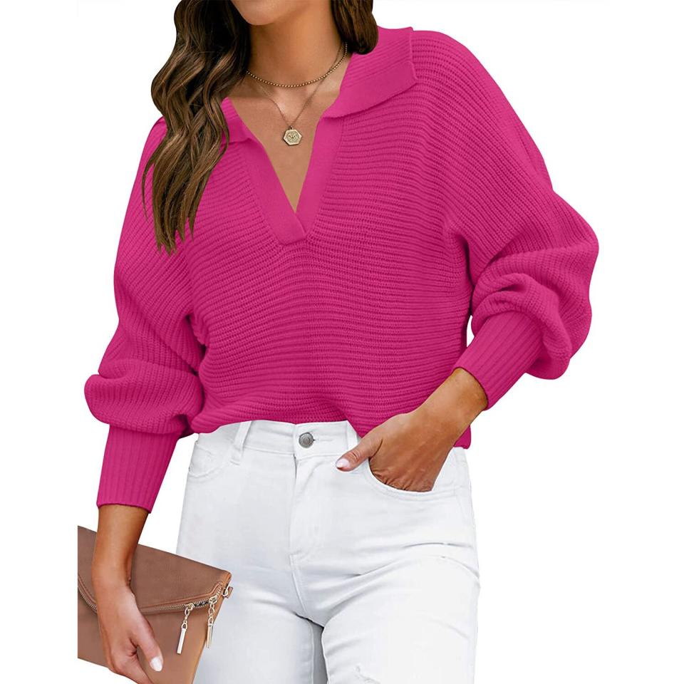 Selena Gomez Pink Sweater
