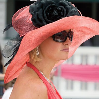 A fashionable new hat is a necessity at the Kentucky Derby.