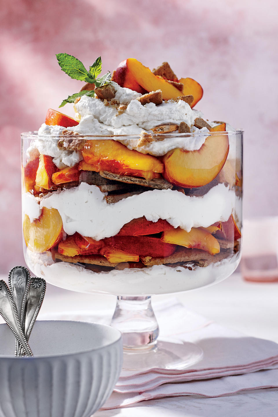 Peach Icebox Cake