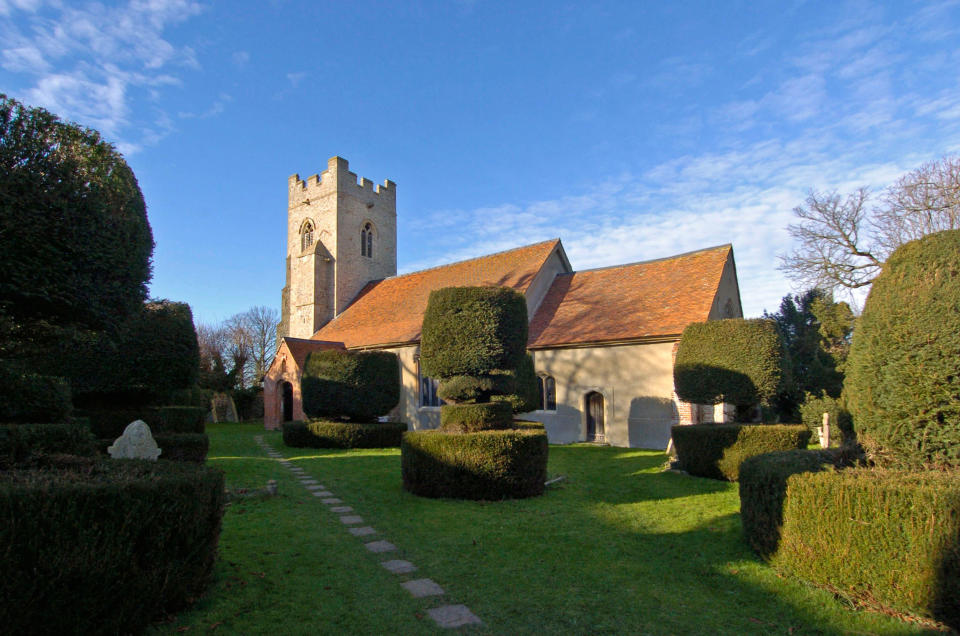 The Borley rectory in Essex, has the title of the most haunted house in England. (PA)