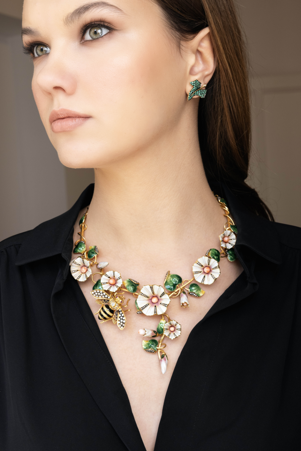 Aida Bergsen Necklace and Earrings