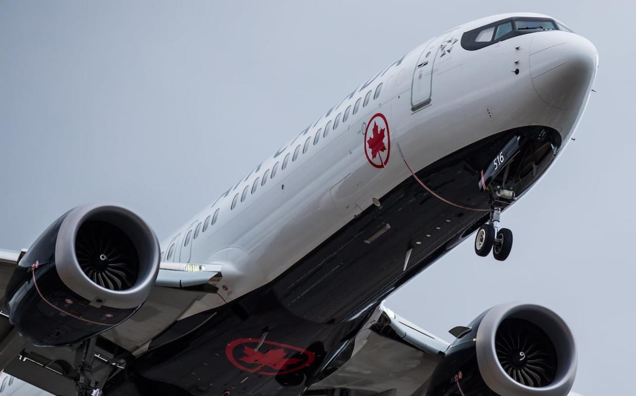 While Air Canada has cut the number of language-related complaints it receives, it still gets more than any other federally regulated institution. (Darryl Dyck/The Canadian Press - image credit)
