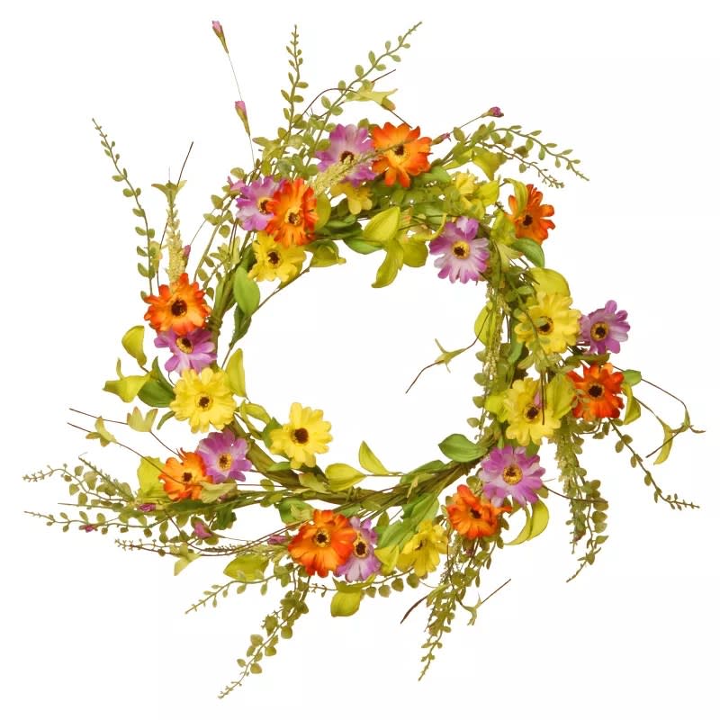 Spring Floral Wreaths Are on Sale at Target Starting at $17