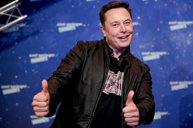 Elon Musk Awarded With Axel Springer Award In Berlin - Credit: Britta Pedersen-Pool/Getty Image