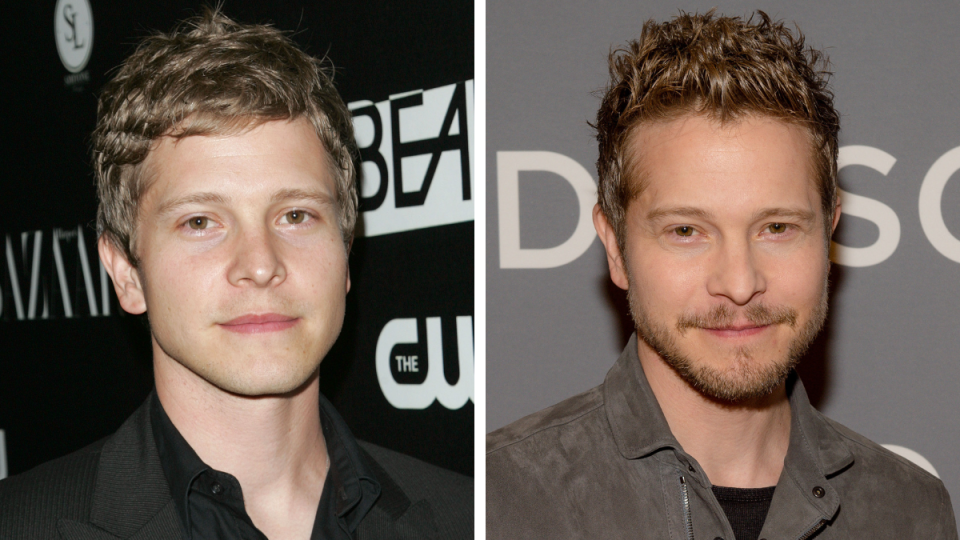 Matt Czuchry in 2009 and 2020