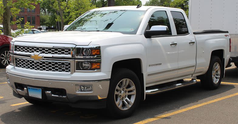 A 2014 Chevrolet Silverado 1500 LTZ