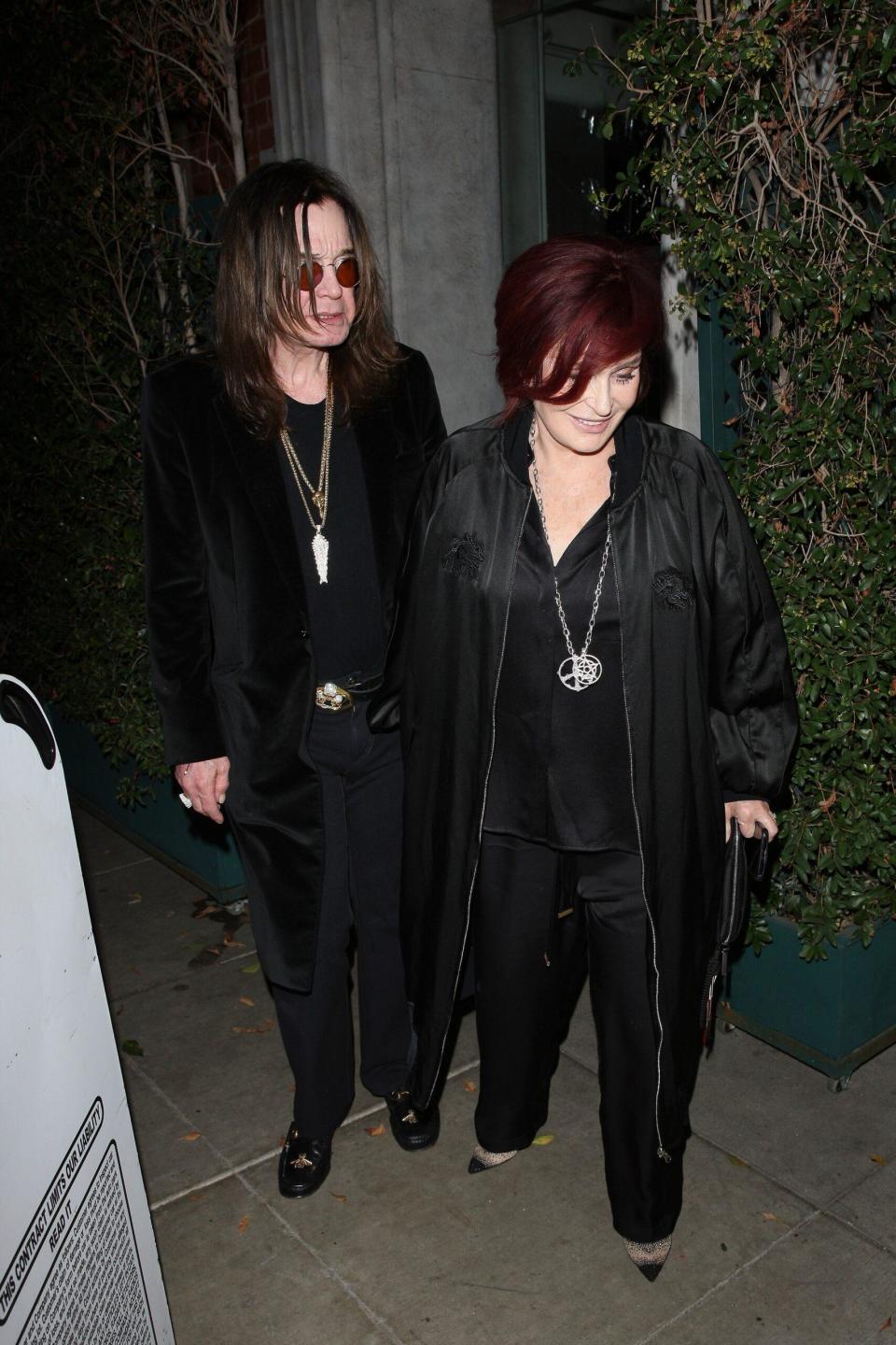 Sharon and Ozzy Osbourne