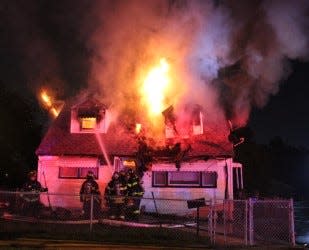 Three residents have been displaced following Wednesday night's fire at a Rahway Avenue home in the Avenel section of Woodbridge.
