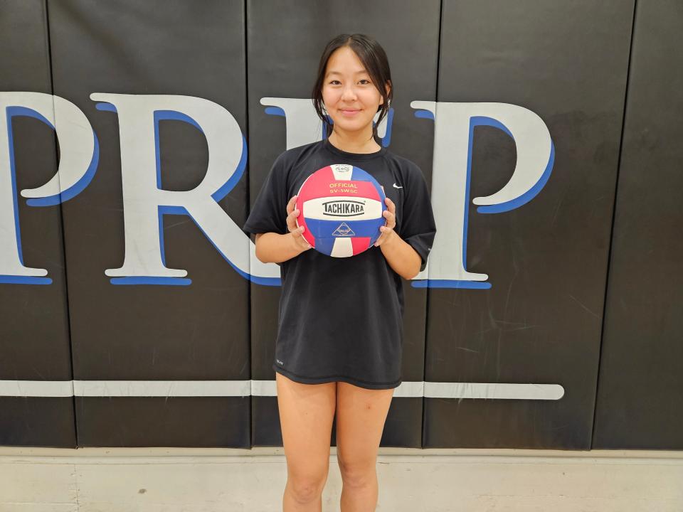 U-Prep senior defensive specialist Karina Chang is among the experienced returners from the Panthers who won the CIF Northern Section Division IV title in 2022.
