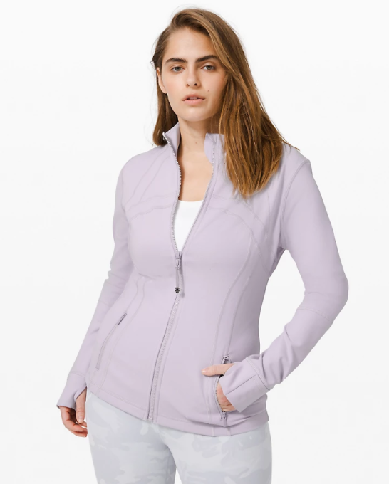 Track Define Jacket *Luon - Sheer Blue - 2 at Lululemon