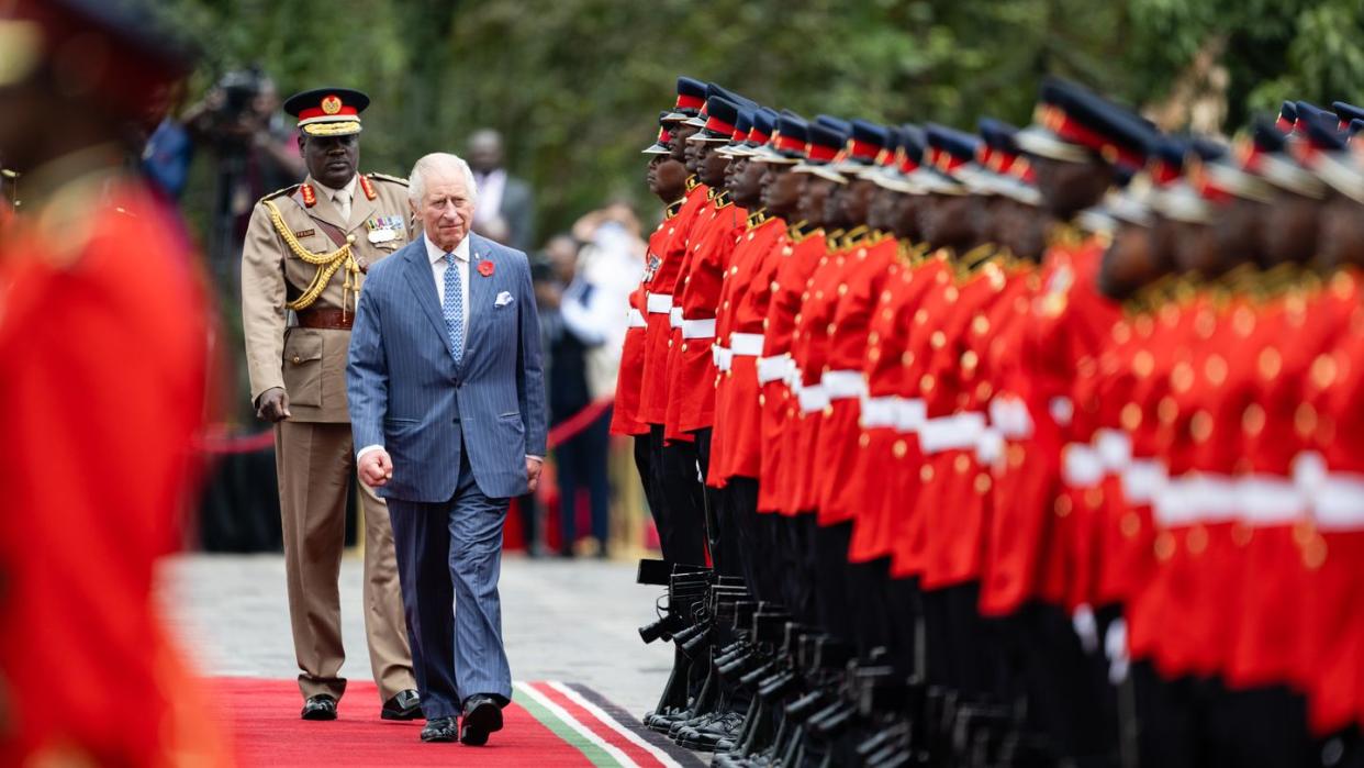 king charles iii and queen camilla visit kenya day 1