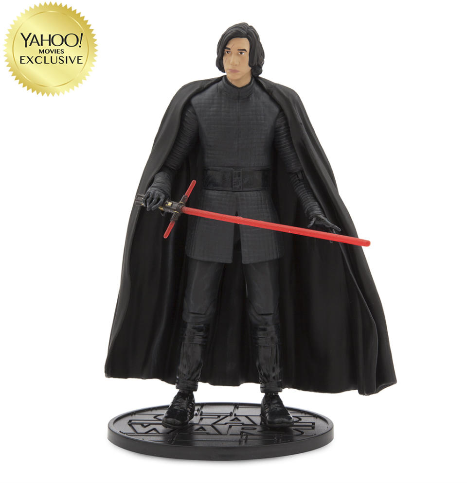 <p>“The dark warrior is unmasked and focused on destroying the Resistance.” $26.95/DisneyStore.com (Photo: Disney Store) </p>