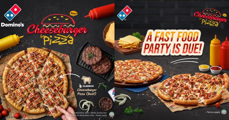 Domino's - Cheeseburger Pizza