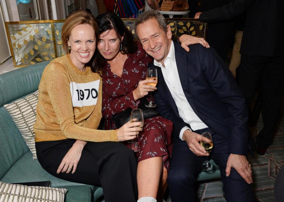 Christmas Time? Hannah Bronwen Snow, Ronni Ancona and Alexander Armstrong (Getty Images)