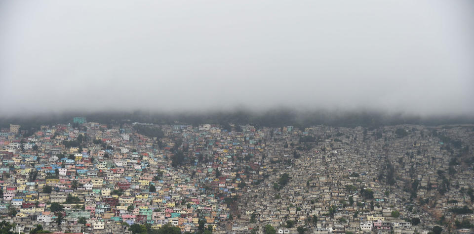 Hurricane Matthew batters Haiti and large parts of the Caribbean