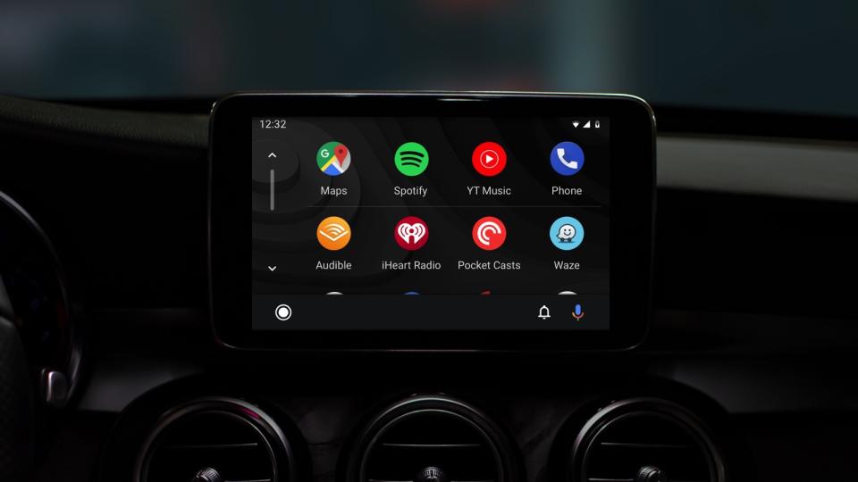 Android Auto dark theme