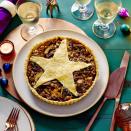 <p>We’ve taken inspiration from the sweet festive favourite for this veggie showstopper. Swap the sage for fresh thyme, if you like.</p><p><strong>Recipe: <a href="https://www.goodhousekeeping.com/uk/christmas/christmas-recipes/a38590299/giant-savoury-mince-pie/" rel="nofollow noopener" target="_blank" data-ylk="slk:Giant Savoury Mince Pie" class="link ">Giant Savoury Mince Pie</a></strong></p>