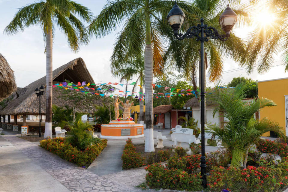 <div class="inline-image__title">932176502</div> <div class="inline-image__caption"><p>The small, old Mayan village El Cedral on Cozumel island, Quintana Roo, Mexico</p></div> <div class="inline-image__credit">Getty Images</div>