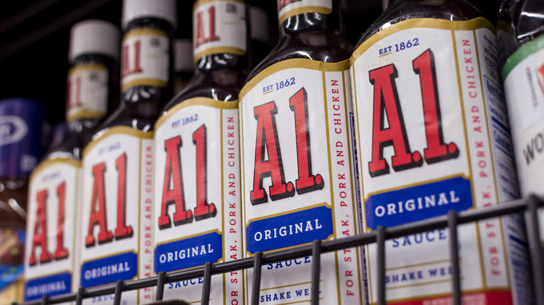 A1 steak sauce at store