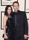 <p>These two were set up by Grammy-winning artist Ed Sheeran of all people. 'My housemate [Snow Patrol's Johnny McDaid] who I've lived with for a year, I introduced him to Courteney Cox. They started dating and [are] crazy about each other,' Sheeran told <a href="http://uk.omg.yahoo.com/gossip/the-bike-shed/ed-sheeran-admits-passed-out-drunk-jennifer-anistons-house-flatmate-snow-patrol-johnny-mcdaid-courteney-cox-exclusive-164856545.html" data-ylk="slk:Yahoo;elm:context_link;itc:0;outcm:mb_qualified_link;_E:mb_qualified_link;ct:story;" class="link  yahoo-link">Yahoo</a>.</p><p>The pair got engaged in 2014. Despite splitting briefly, they are back on and it's rumoured <a href="https://metro.co.uk/2018/06/03/jennifer-aniston-will-courteney-coxs-maid-honour-wedding-snow-patrols-johnny-mcdaid-7600791/" rel="nofollow noopener" target="_blank" data-ylk="slk:Jennifer Aniston will be maid of honor;elm:context_link;itc:0" class="link ">Jennifer Aniston will be maid of honor</a> at the wedding. We love a happy ending!<br></p>