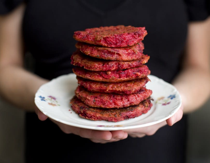 Beetroot Burgers from Green Kitchen Stories