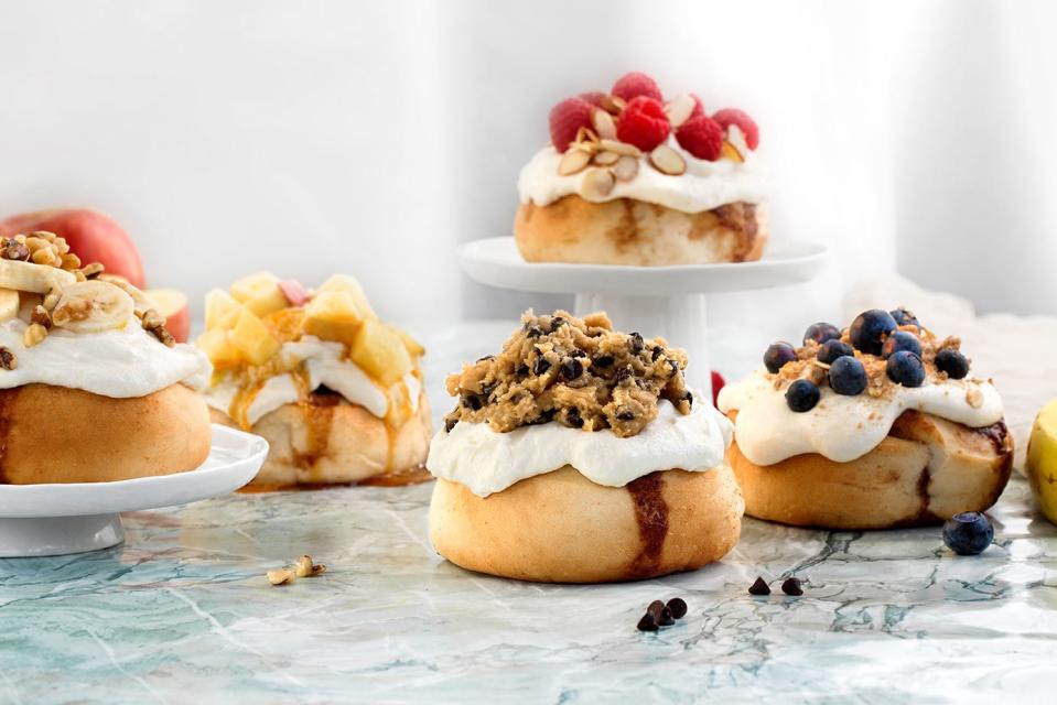 All Cinnaholic products are vegan, and free of dairy, lactose, egg and cholesterol.
