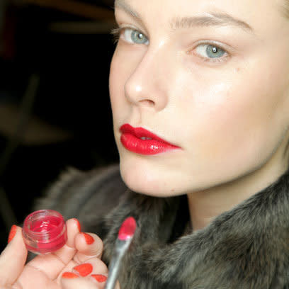 House of Holland AW11: High Gloss Beauty Trend: Red Online
