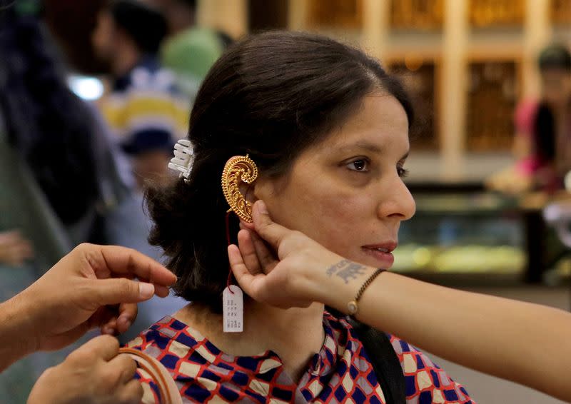 FILE PHOTO: Dhanteras festival in Mumbai