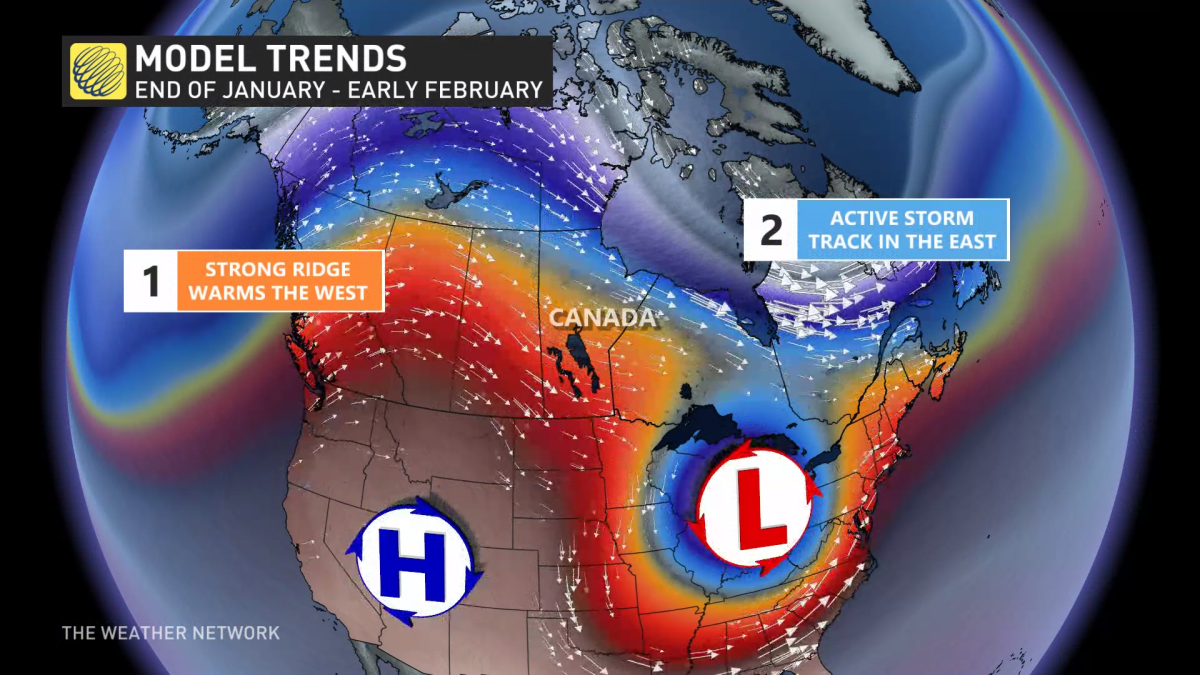 Jet streams can bring Canada wild winters and steamy summers - The Weather  Network