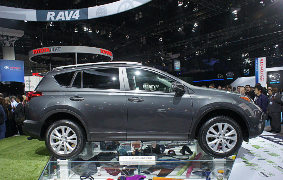 Toyota RAV4 at the 2012 Los Angeles Auto Show