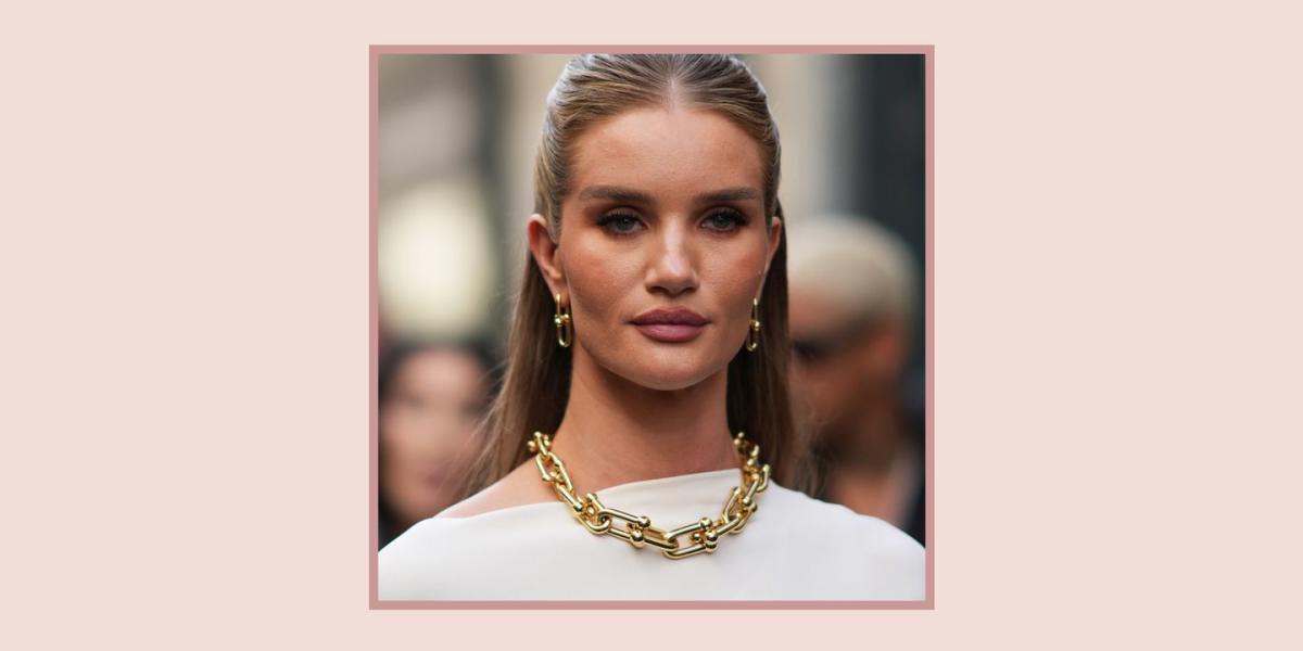 Rosie Huntington-Whiteley celebrates one year at Marks and Spencer