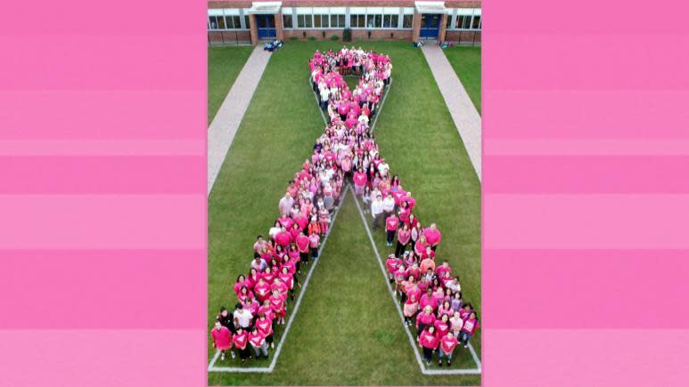 breast cancer ribbon