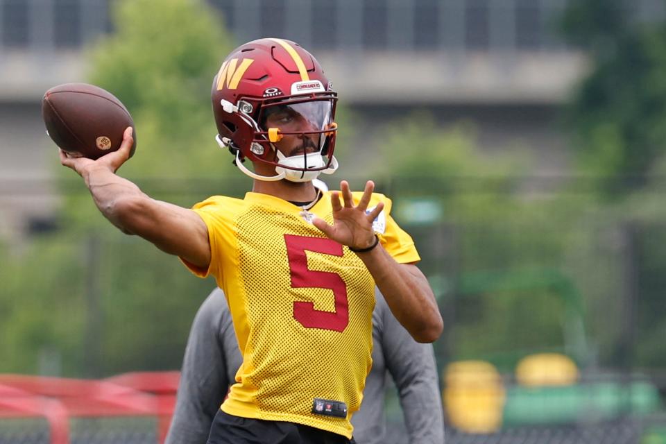 Washington Commanders QB Jayden Daniels hasn't forgotten that he is a rookie.