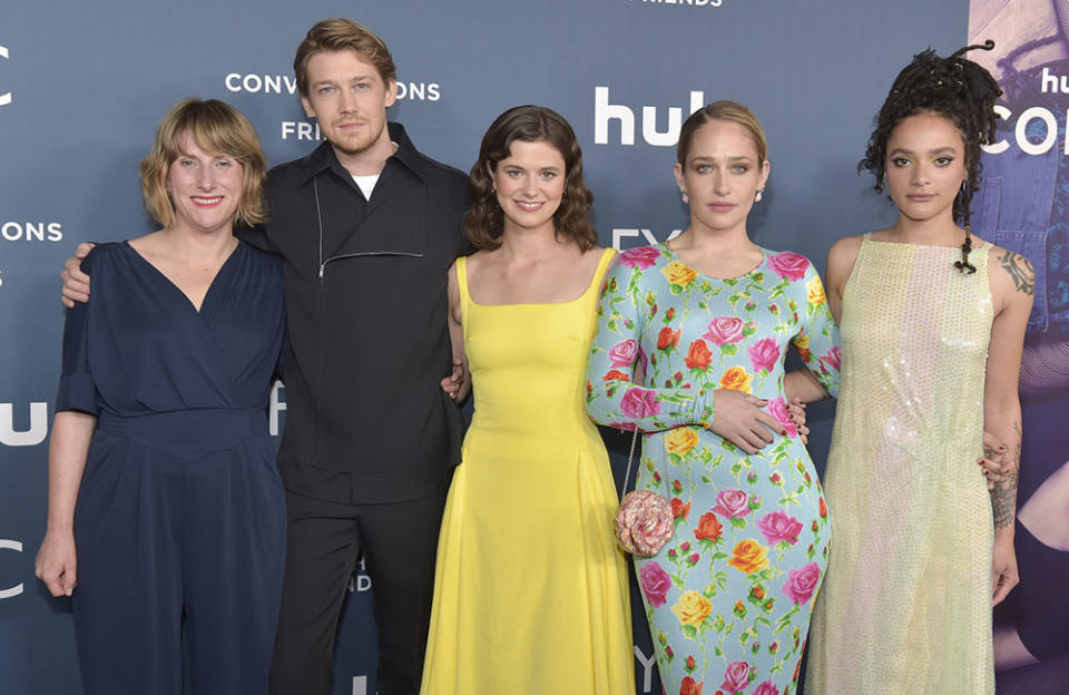 EP Emma Norton, Joe Alwyn, Alison Oliver, Jemima Kirke, and Sasha Lane - Credit: Rodin Eckenroth/FilmMagic