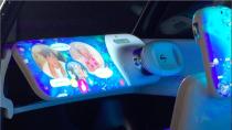 <p>The Teatro For Dayz uses several projectors to cover the interior of the vehicle in video, patterns and incoming Snapchats. Of course, all of this overwhelms the actual act of driving, which the car takes care of on its own. Given today’s trends, Nissan may have a point.</p>