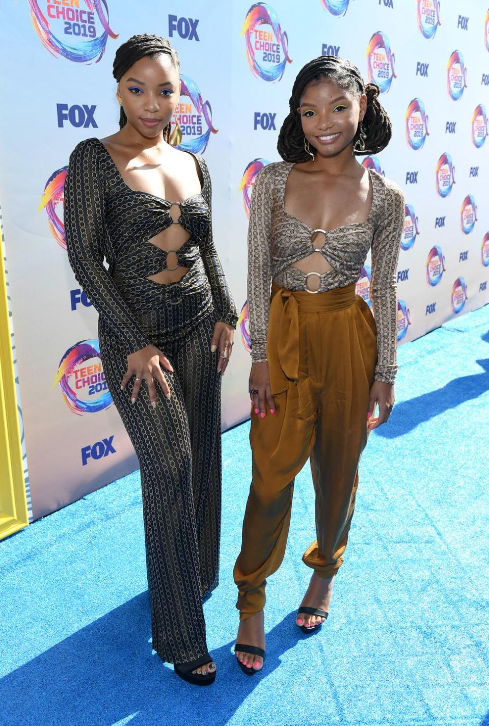 Chloe and Halle Bailey