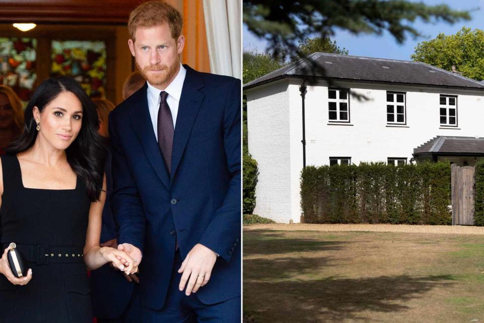 Pool/Samir Hussein/WireImage; Shutterstock Meghan Markle and Prince Harry have officially moved out of Frogmore Cottage in Windsor.