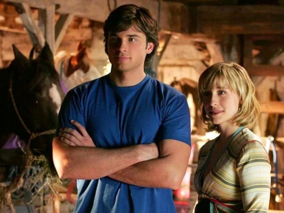 <div class="inline-image__caption"><p>Tom Welling and Allison Mack on <em>Smallville</em></p></div> <div class="inline-image__credit">The CW</div>